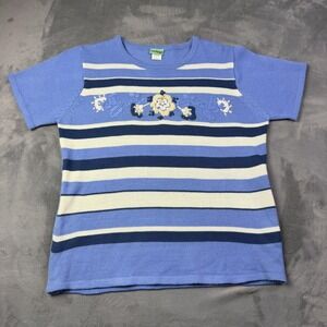 Sara Morgan Sweater Top Womens Size Small Grannycore Cottagecore‎ Retro 90s